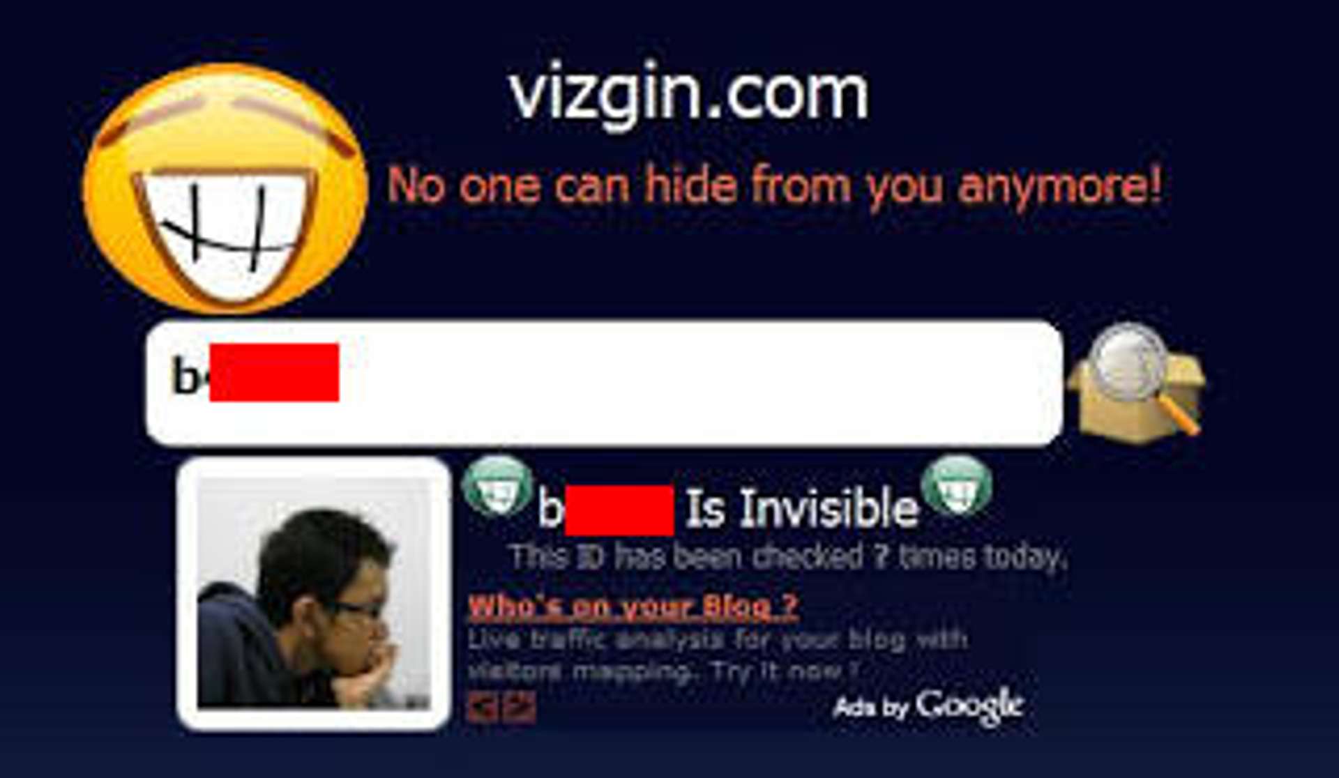 Cek Invis Pakai Vizgin